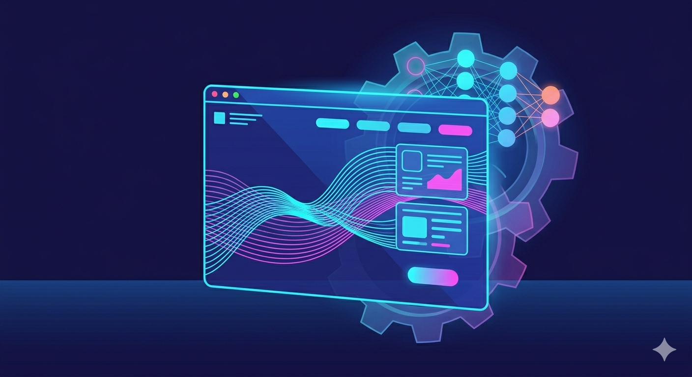 Web application interface